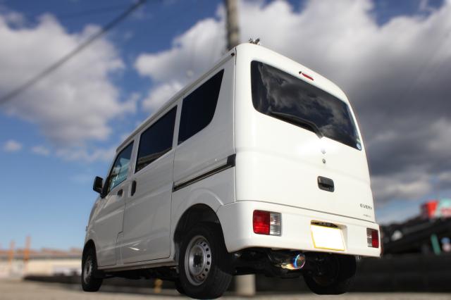 エブリィ バン マフラー HBD-DA17V EBD-DA64V GBD-DA64V HBD-DA64V 2WD